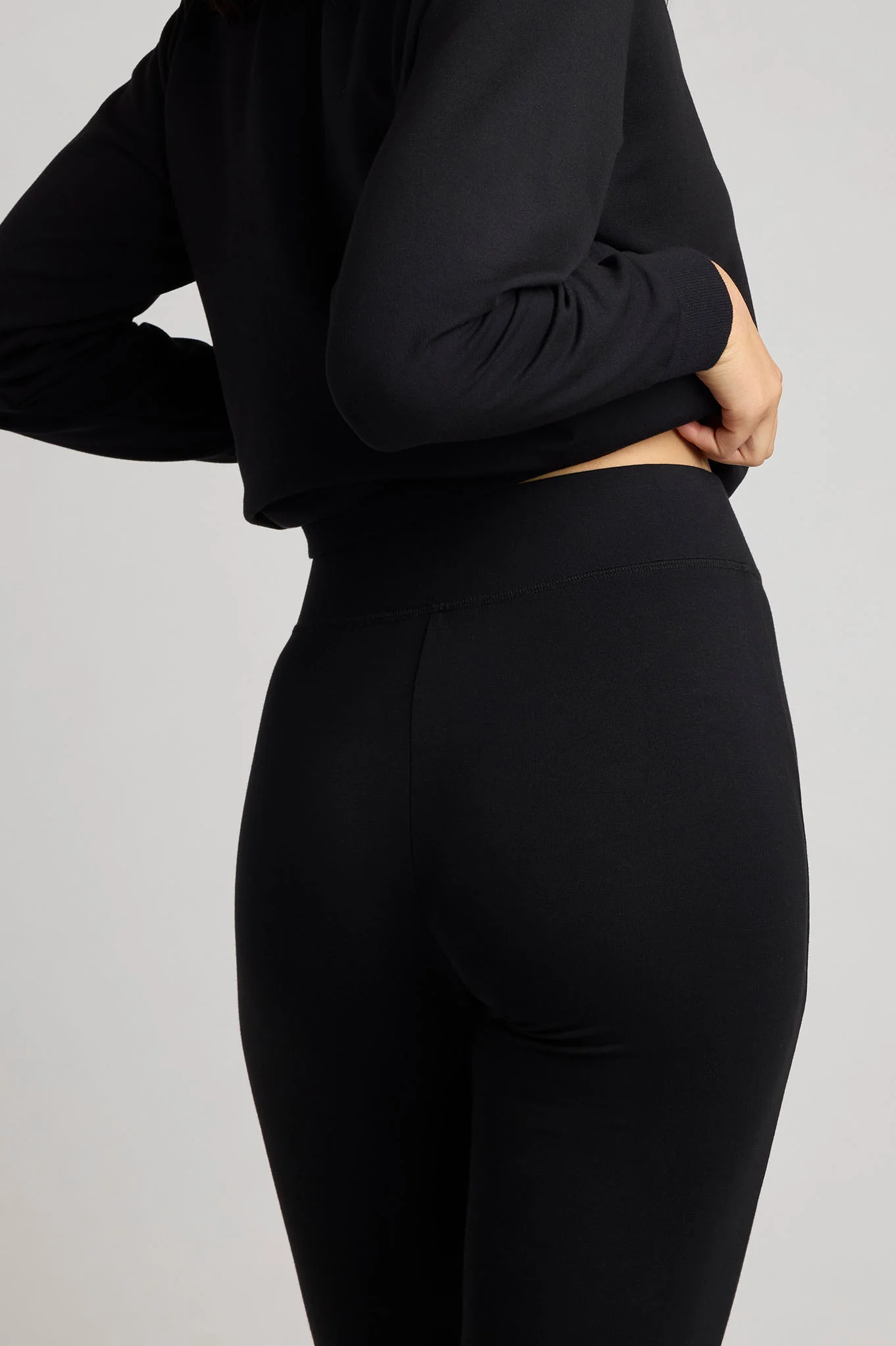 Club Flare Pant in Black - Image 3