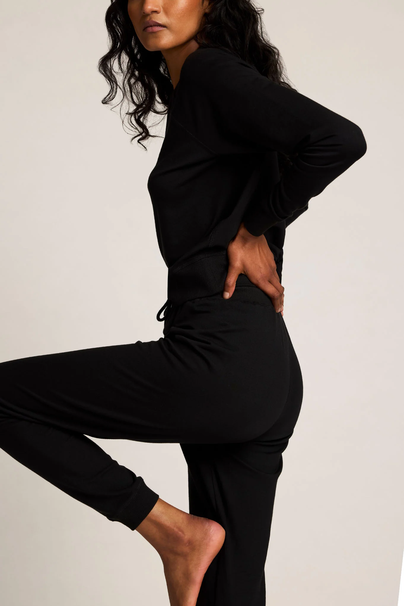 Club Jogger in Black - Image 2