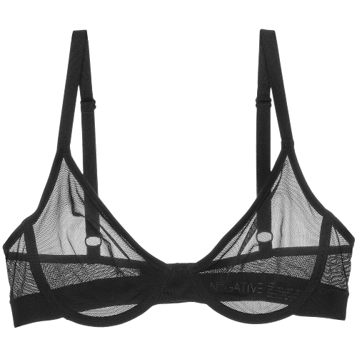 Sieve Demi Bra in Black - Image 9
