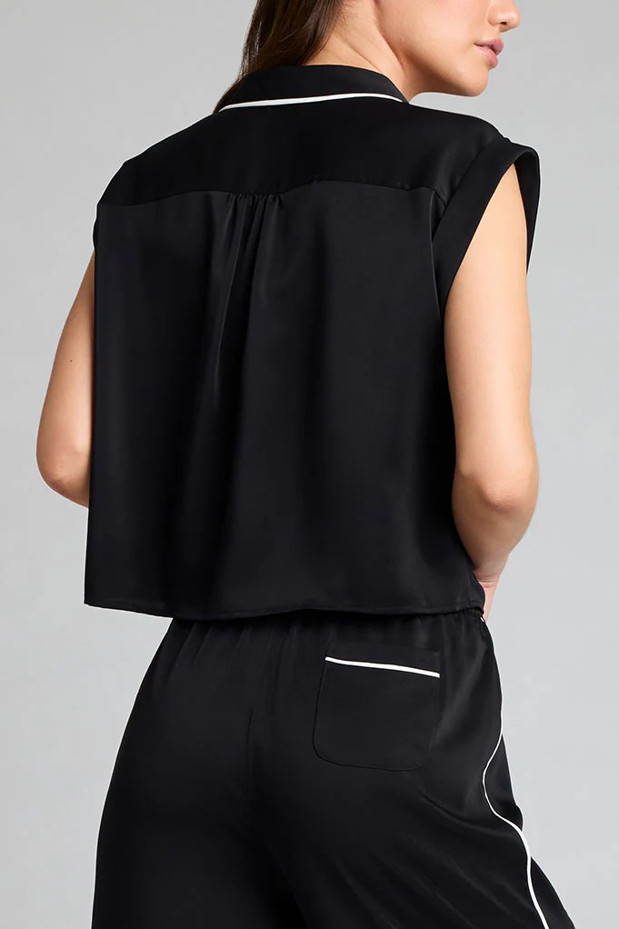 Supreme Short Sleeve Shirt in Black - Image 3