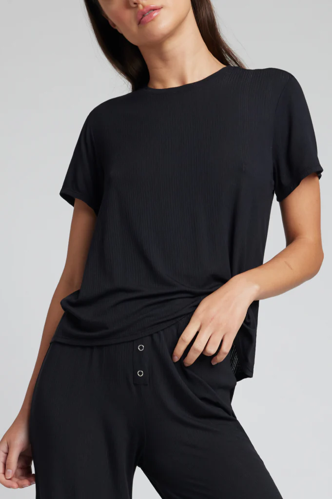 Whipped Boyfriend Tee in Black - Image 3