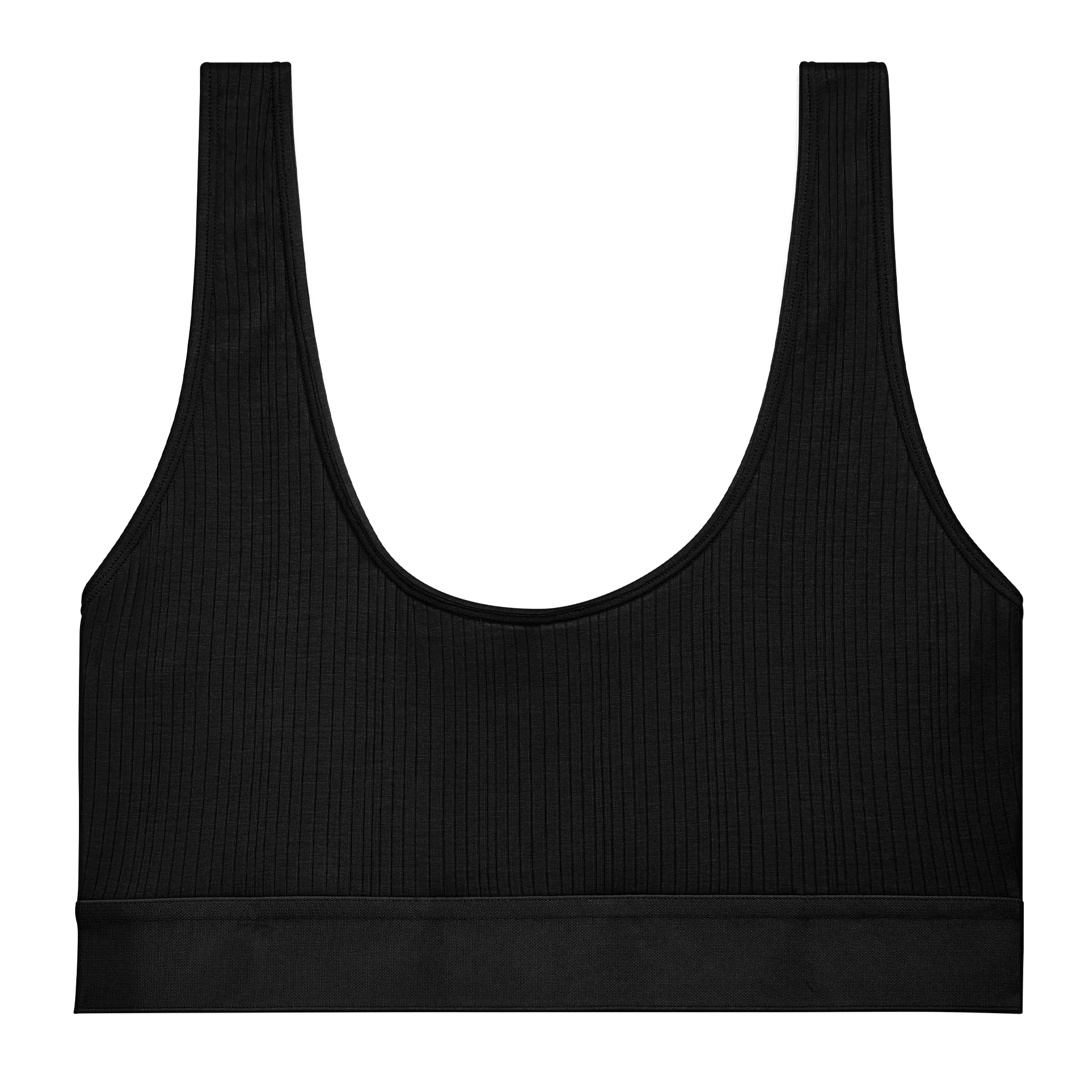 Whipped Bra Top in Black - Image 7