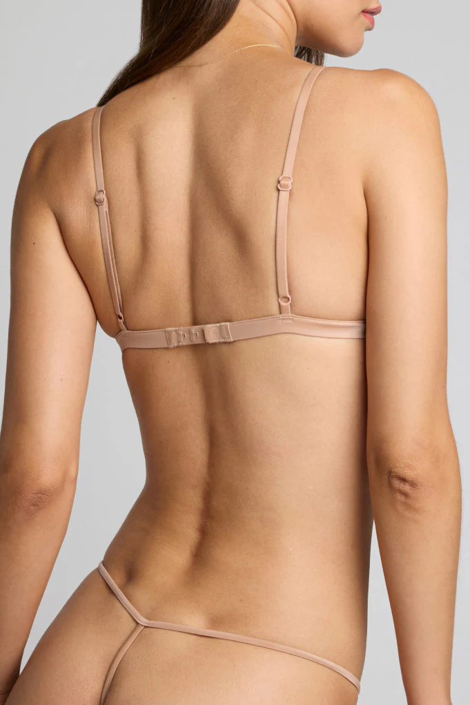 Glacé Mini Bra in Buff - Image 3