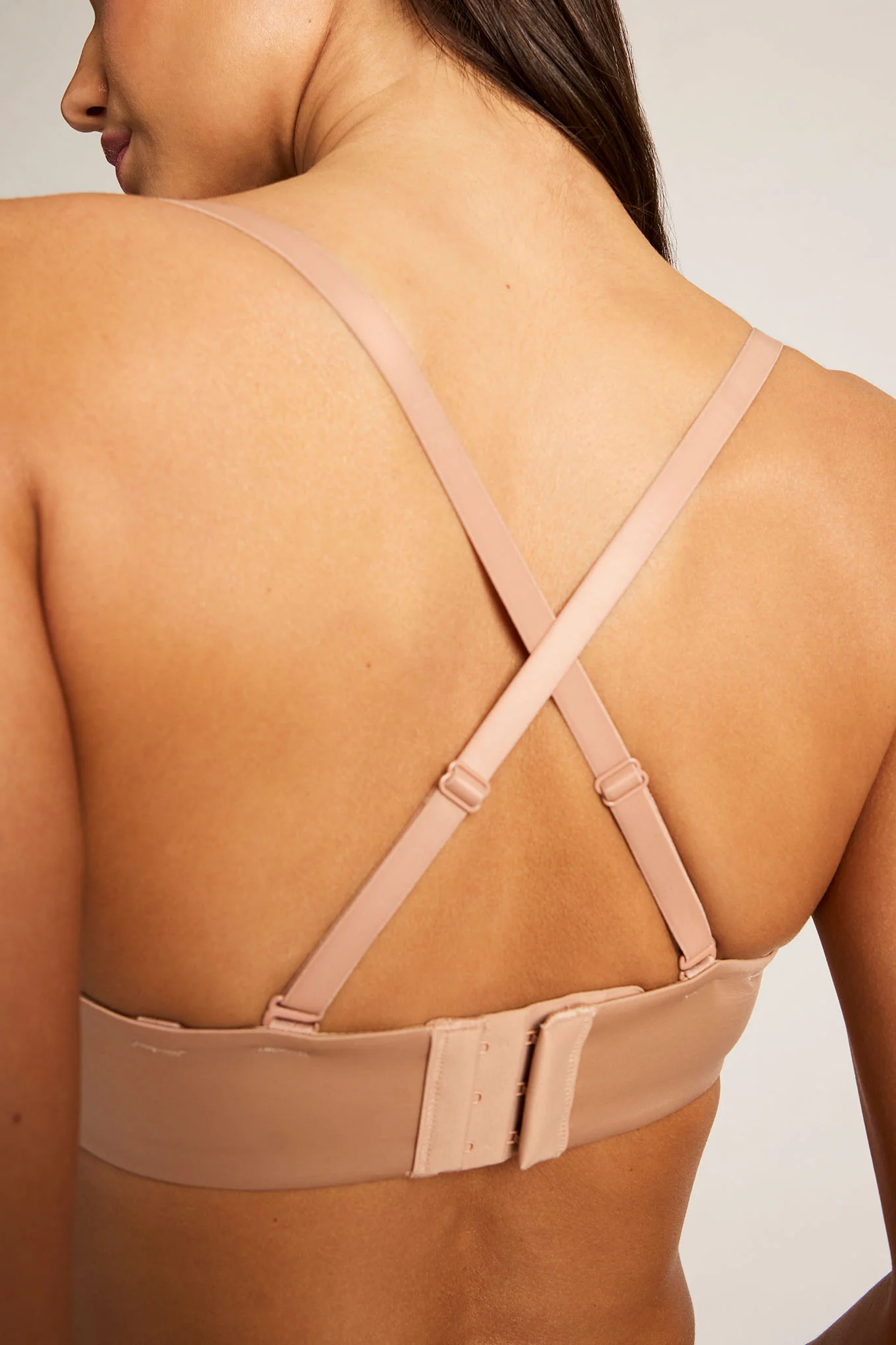 Glacé Strapless Bra in Buff - Image 6