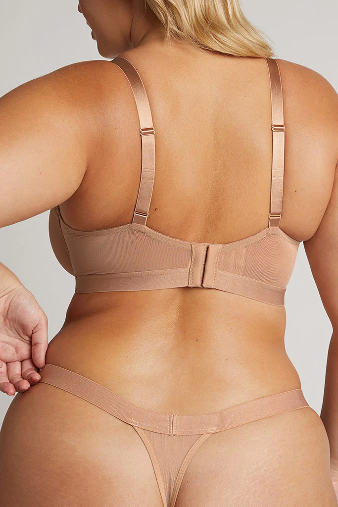 Sieve Balconette Bra in Buff - Image 10