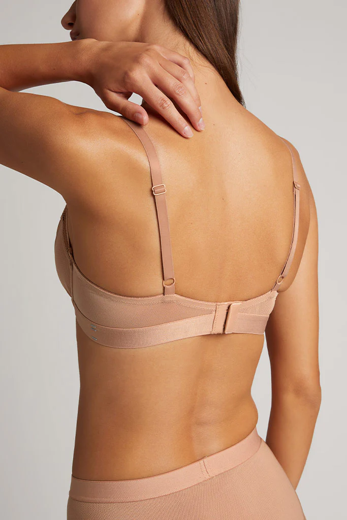 Sieve Balconette Bra in Buff - Image 5