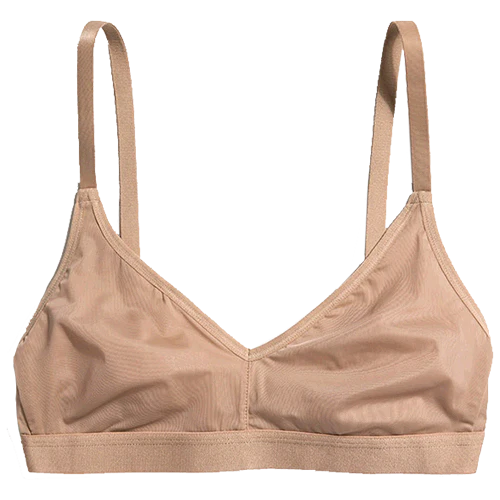 Silky Non-Wire Bra in Buff - Image 7