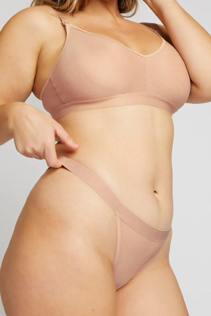 Silky Thong in Buff - Image 3