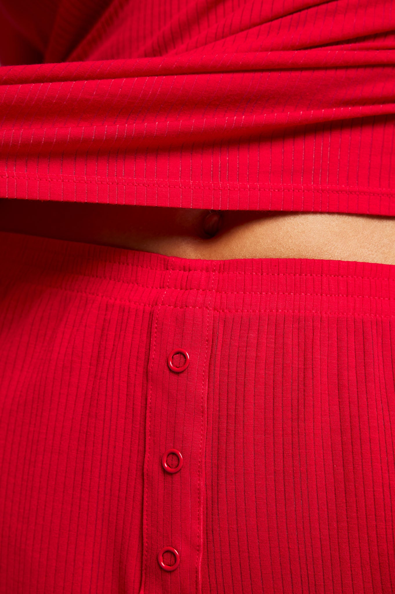 Whipped Boyfriend Short in Cerise - Image 2