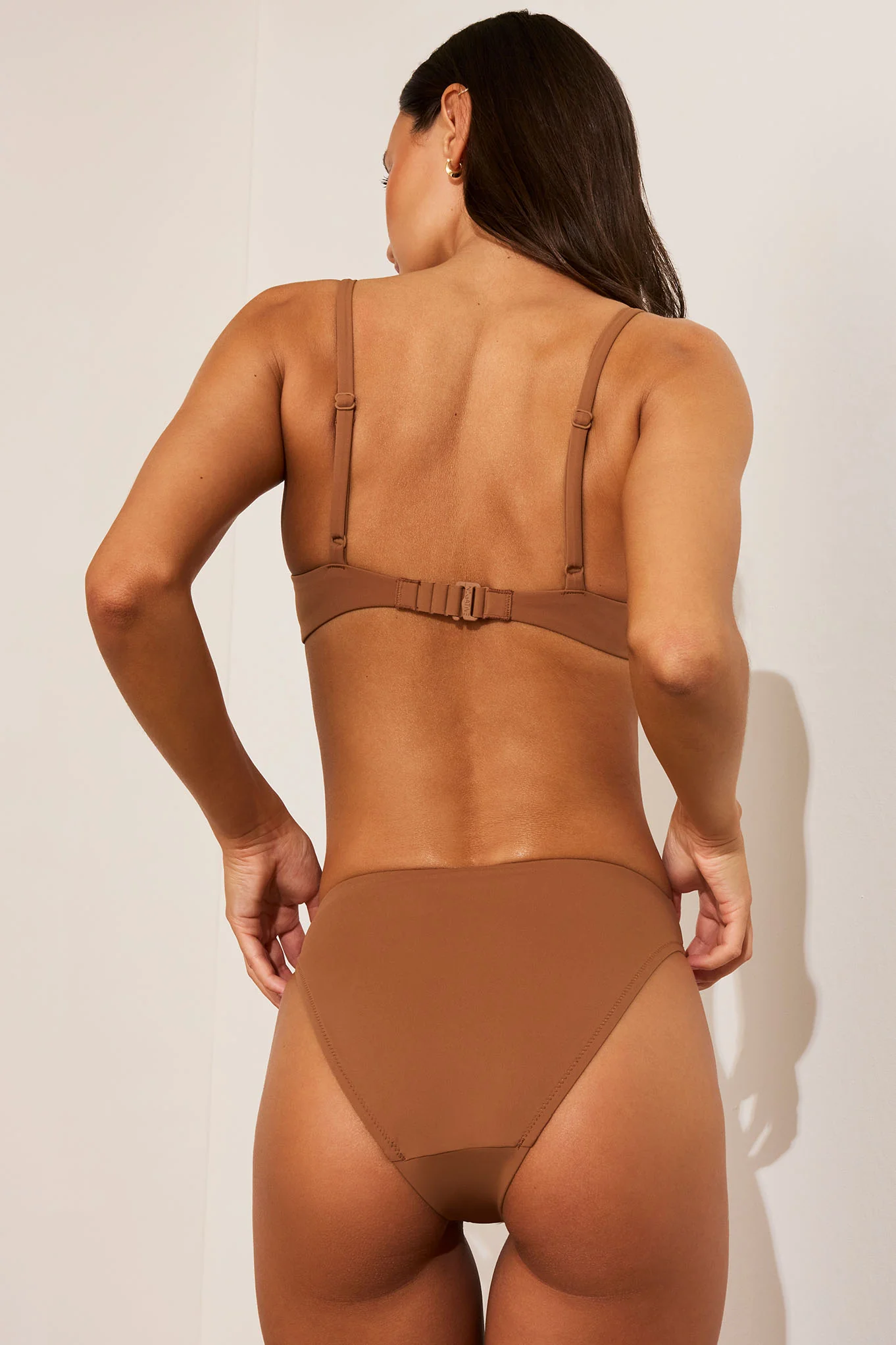 Swim Plunge Top in Fawn - Image 3