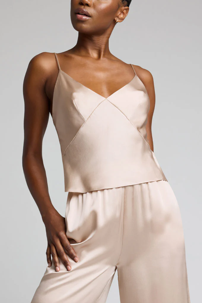 Eclipse Washable Silk Cami in Fizz