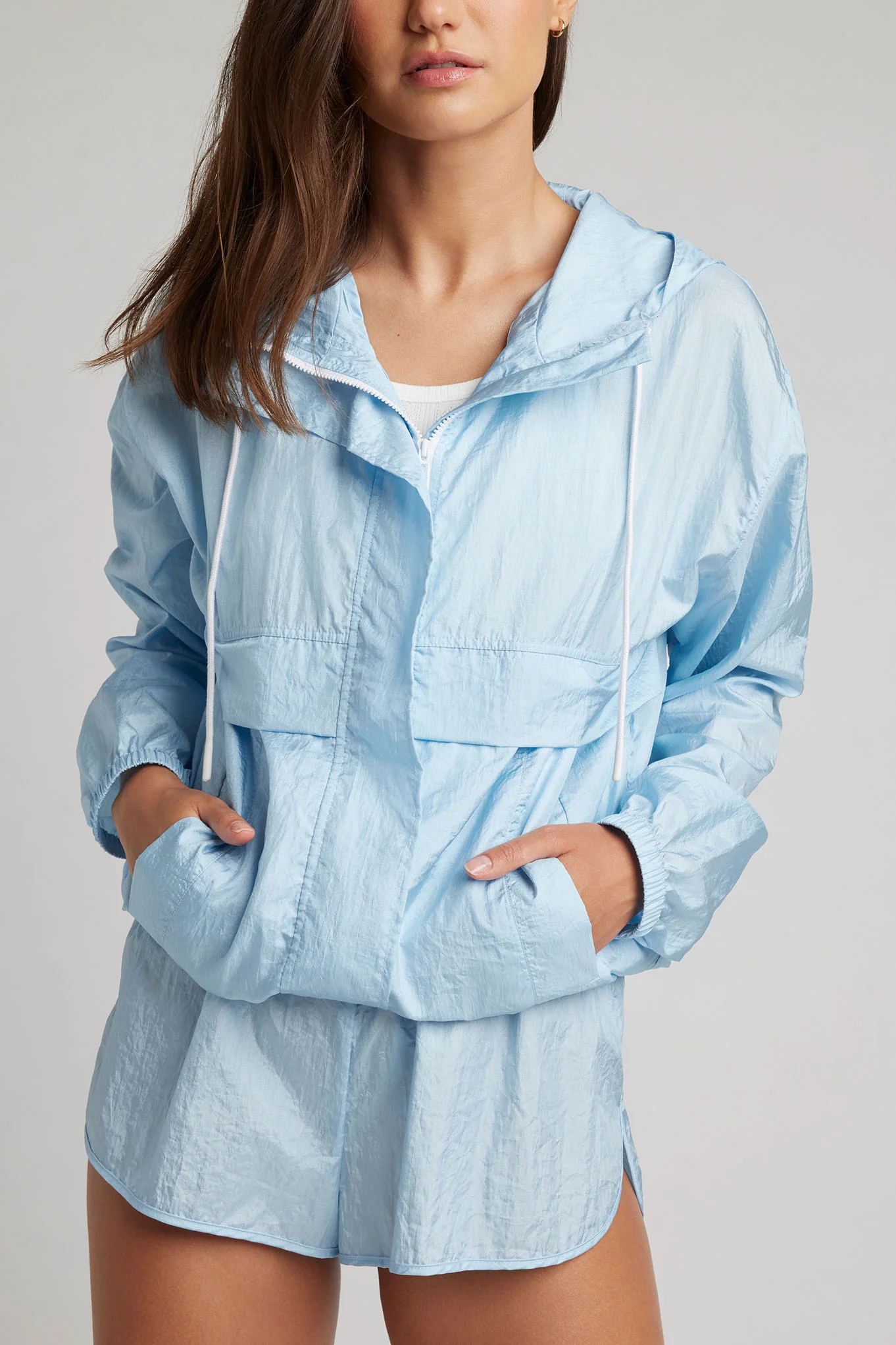 Parachute Zip Up in Glacier - Image 3