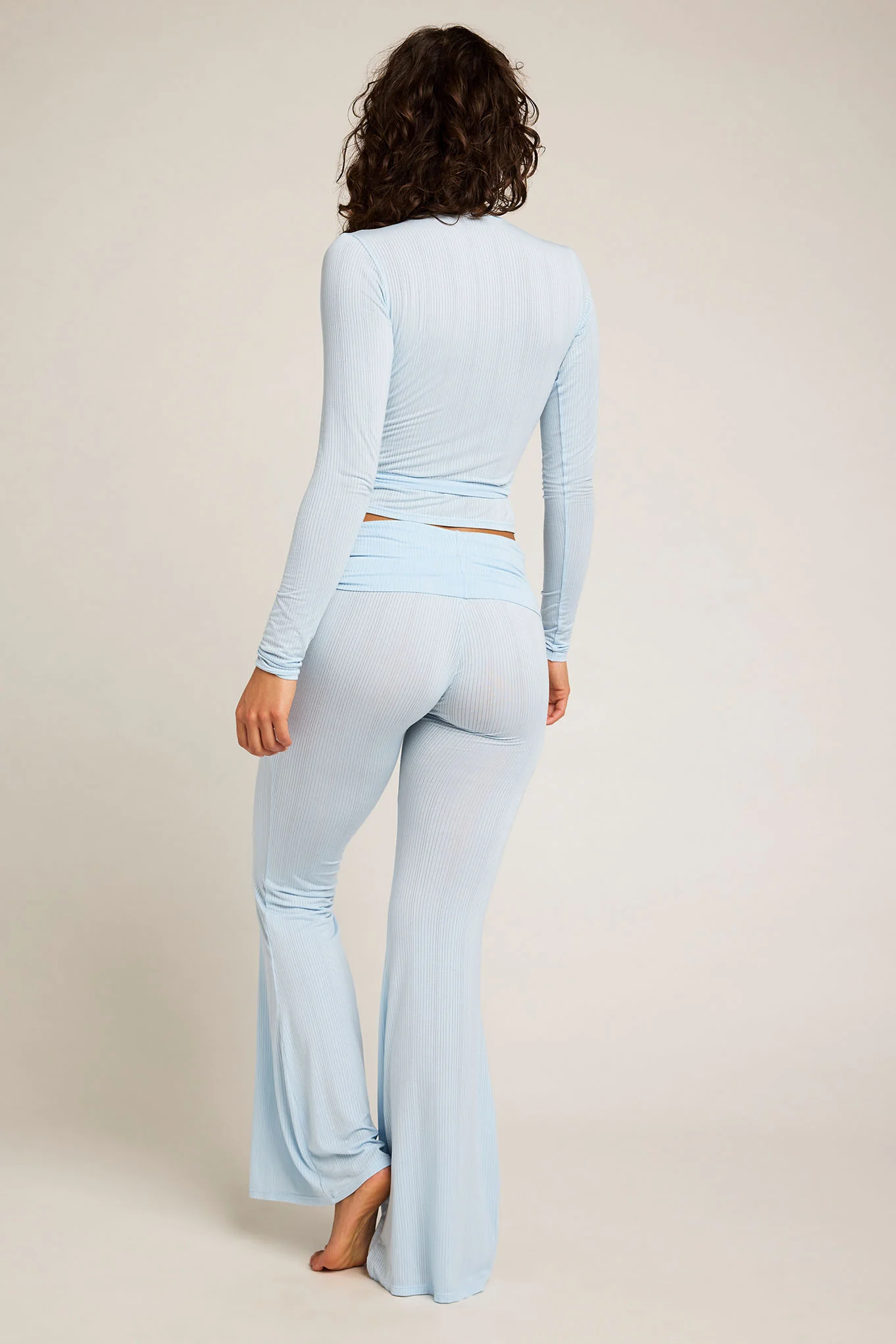 Whipped Roll Down Pant in Glacier - Image 5