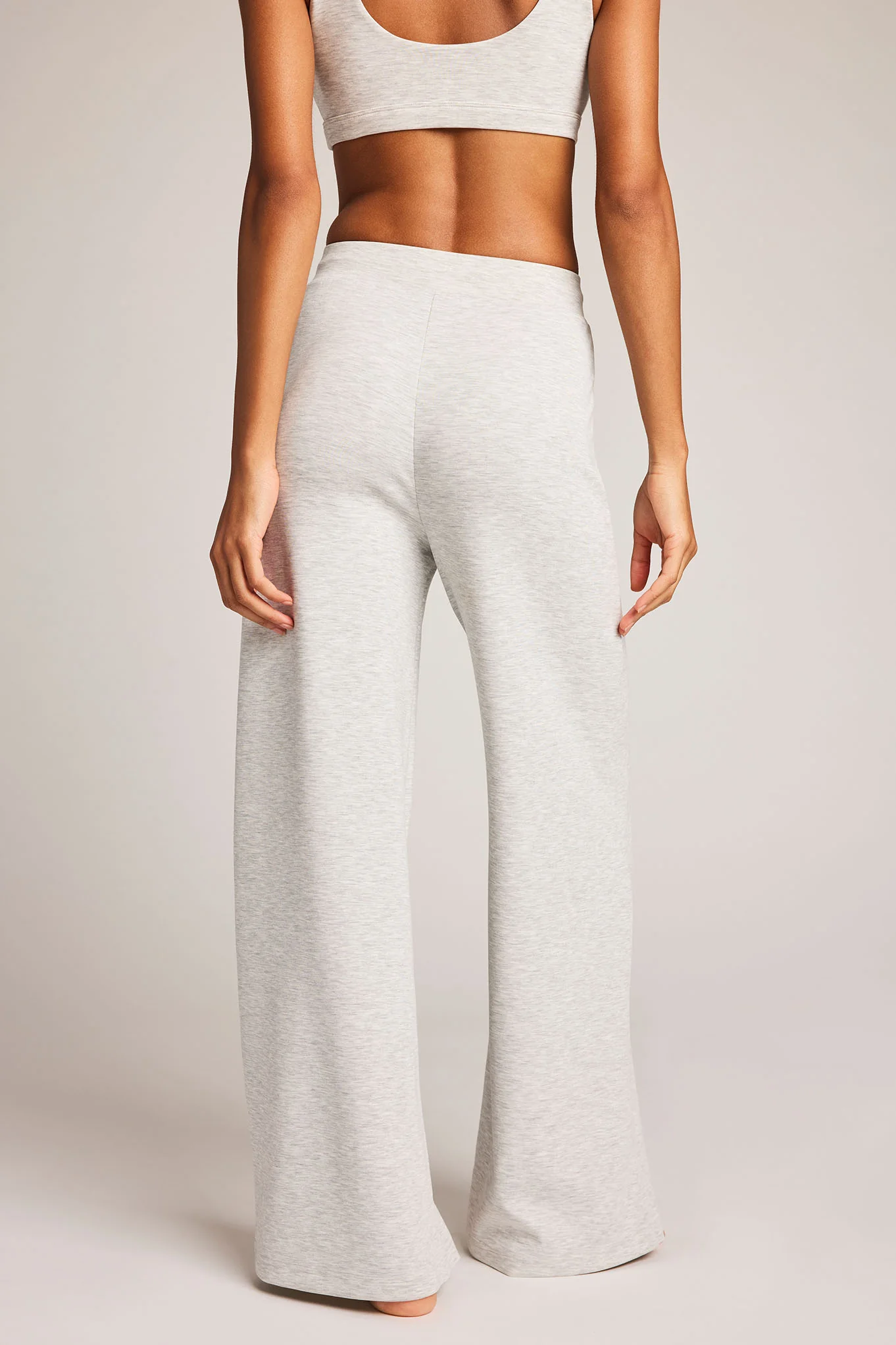 Airis Track Pant in Heather Grey - Image 4