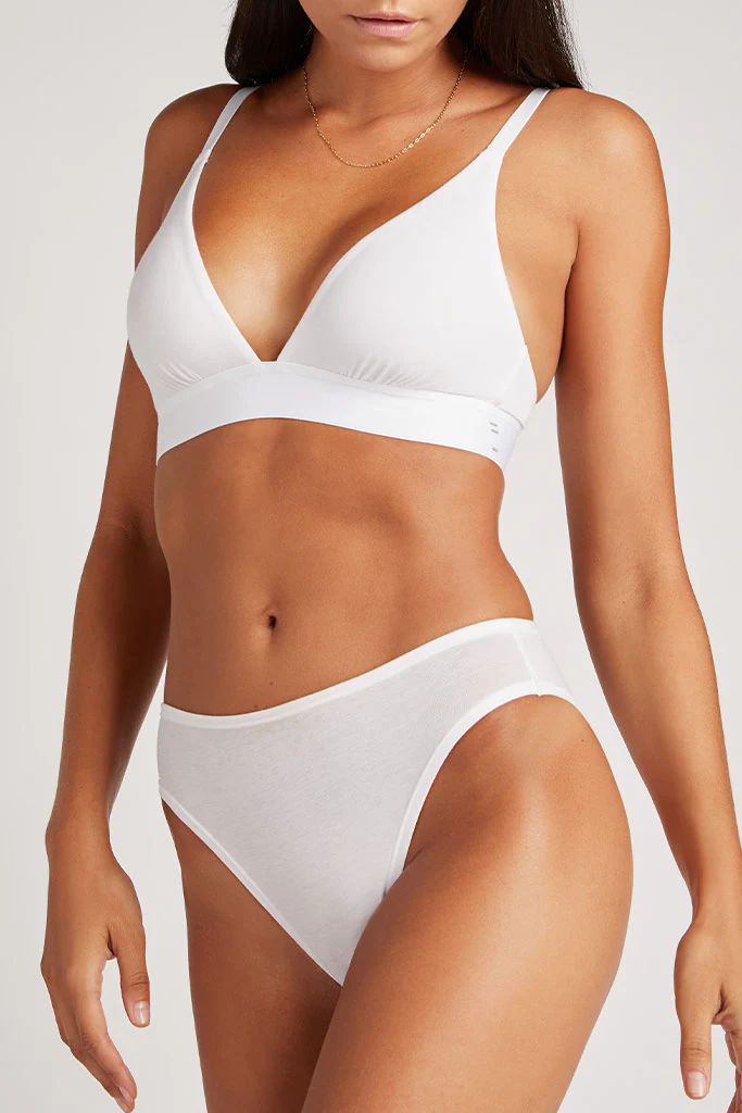 Cloud Cotton French Cut Brief in Honey (Pack) - Image 3