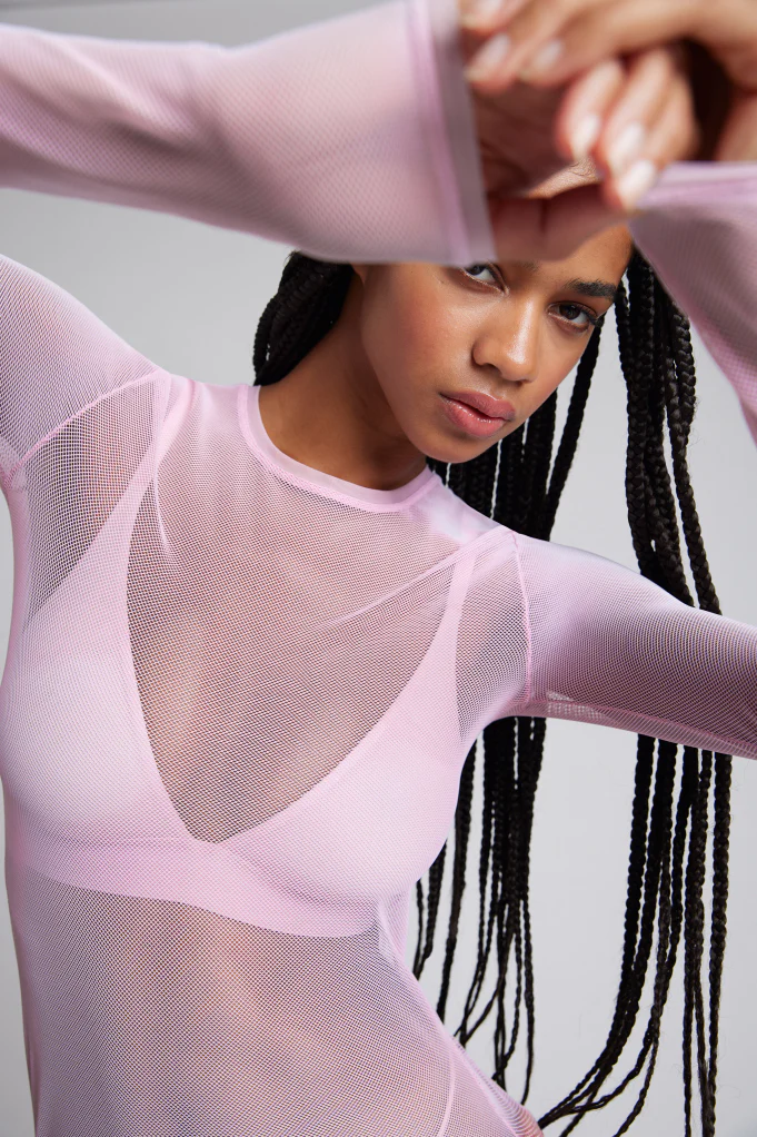 Fete Long Sleeve Top in Lilac - Image 2