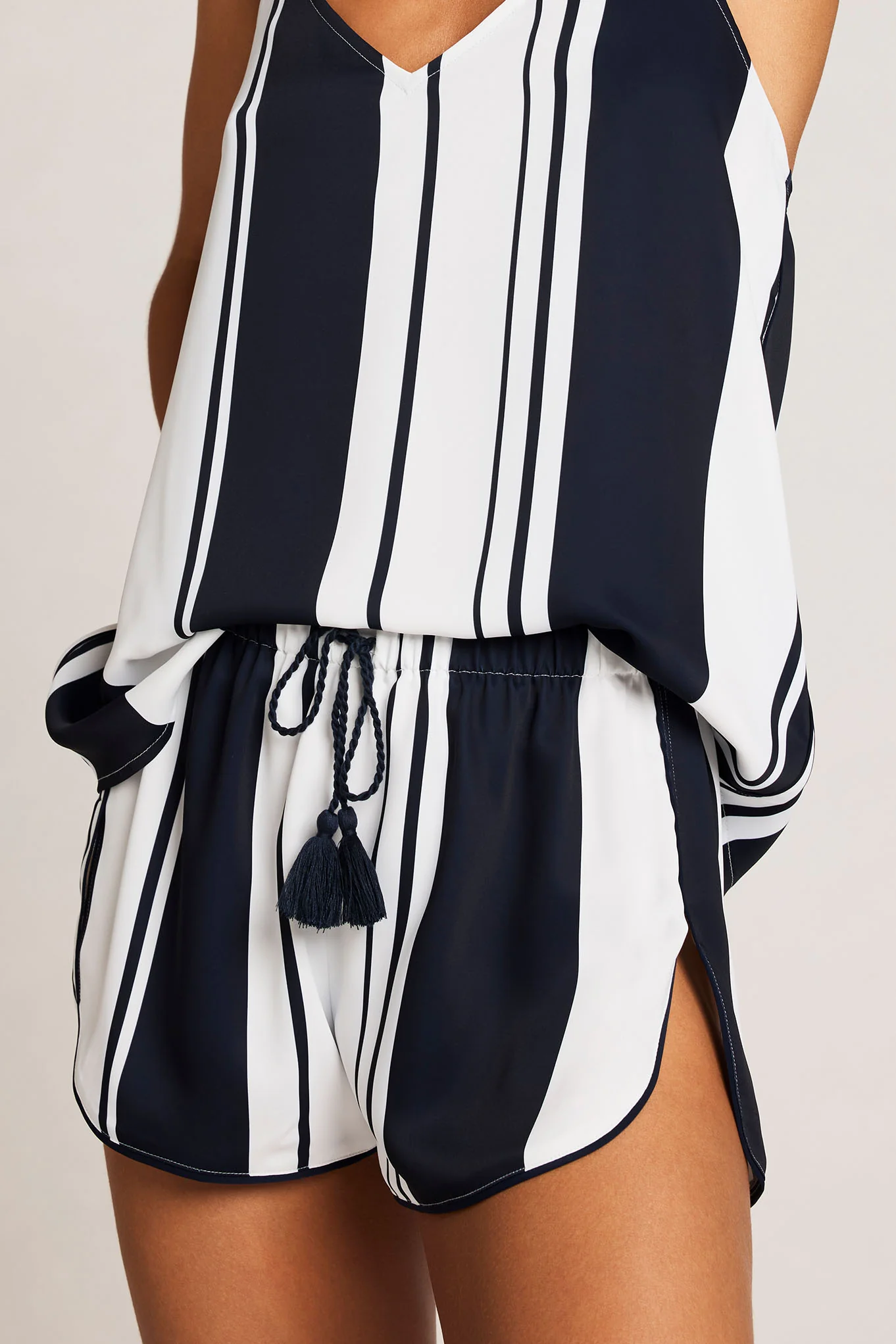 Supreme Short in Midnight Stripe