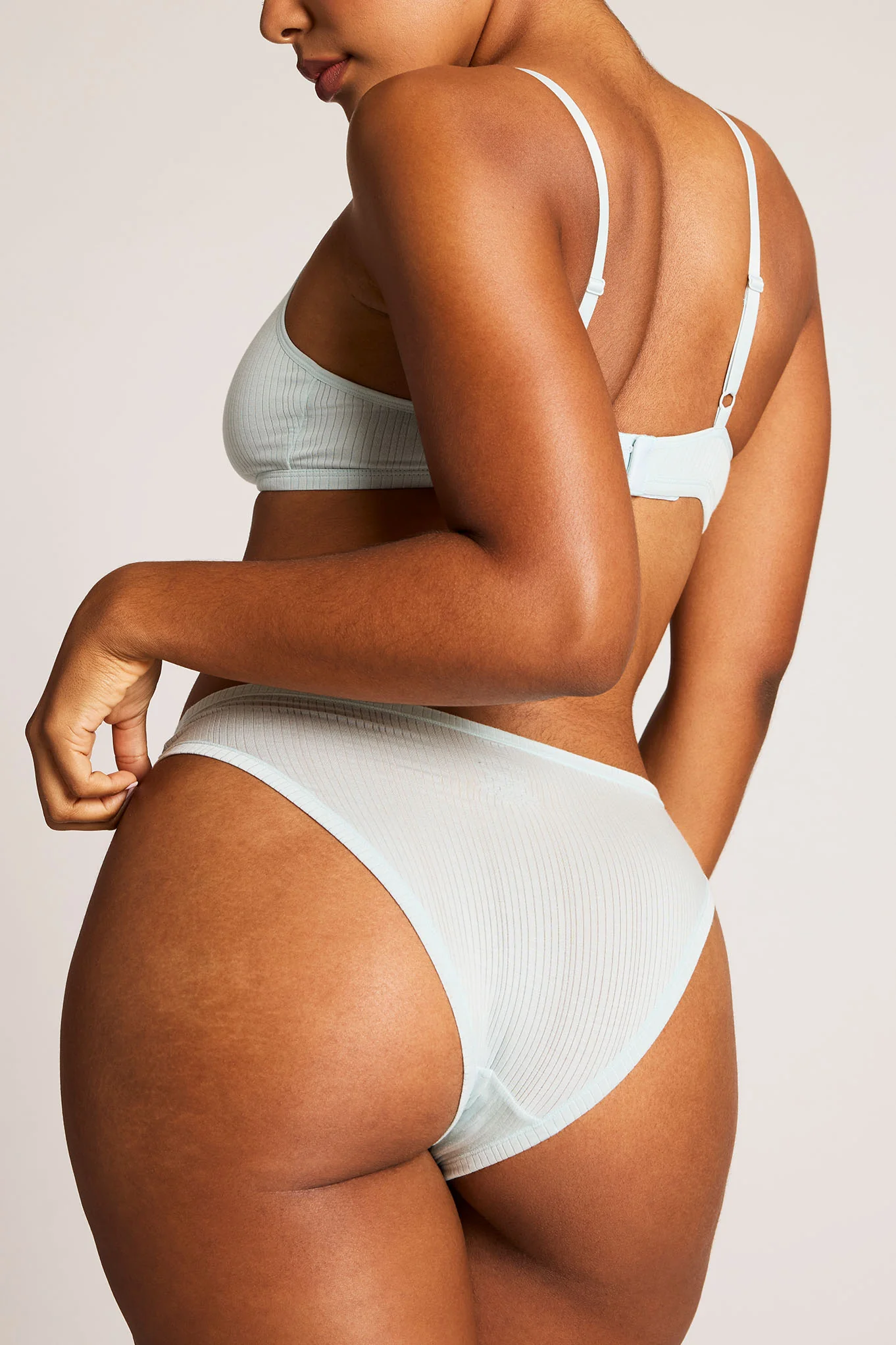 Whipped French Cut Brief in Mist - Image 3
