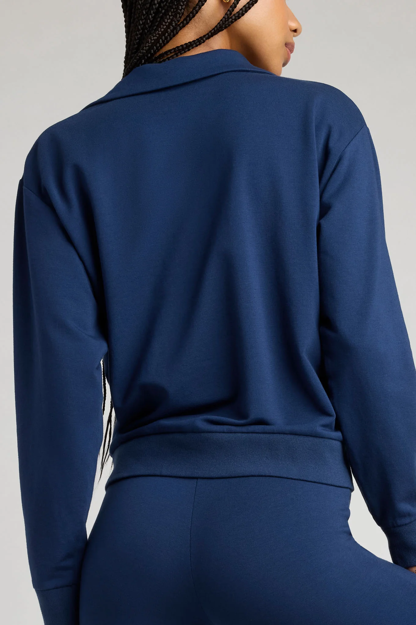 Club Pullover in Navy - Image 3