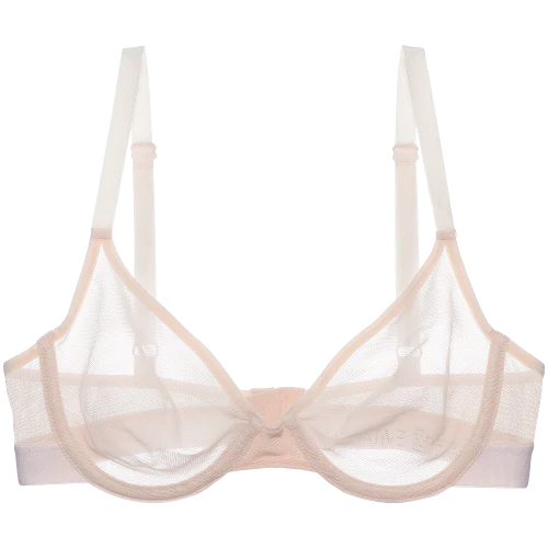 Sieve Demi Bra in Peach - Image 7