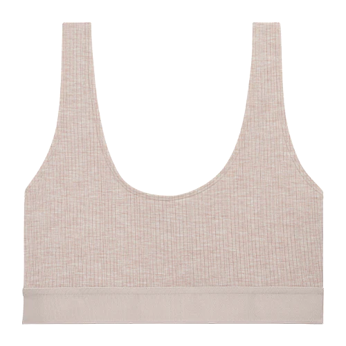 Whipped Bra Top in Sand - Image 7