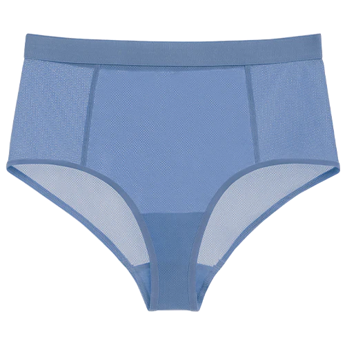 Sieve High-Waist Brief in Slate - Image 7