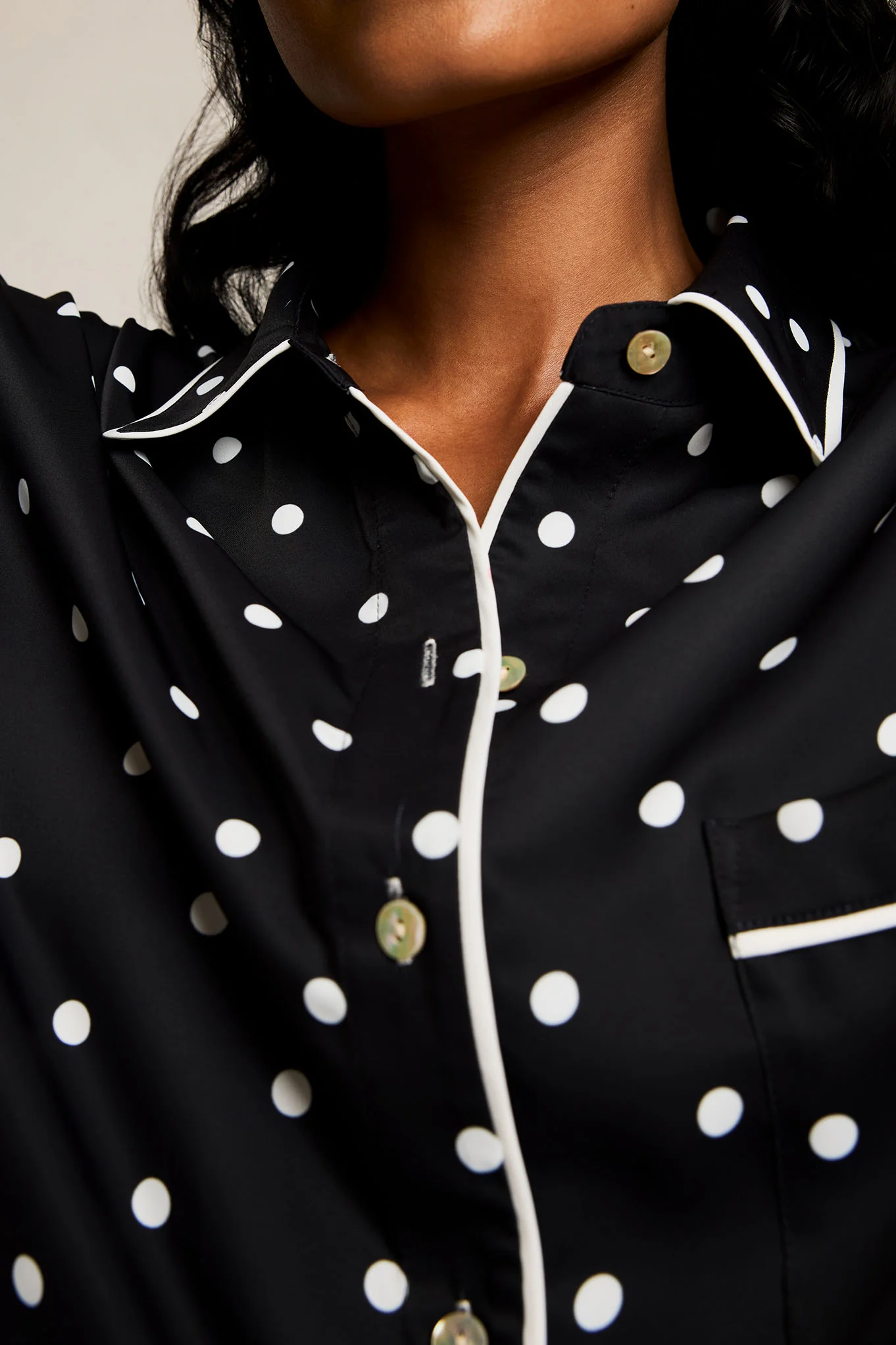 Supreme Shirt in White Dot - Image 3