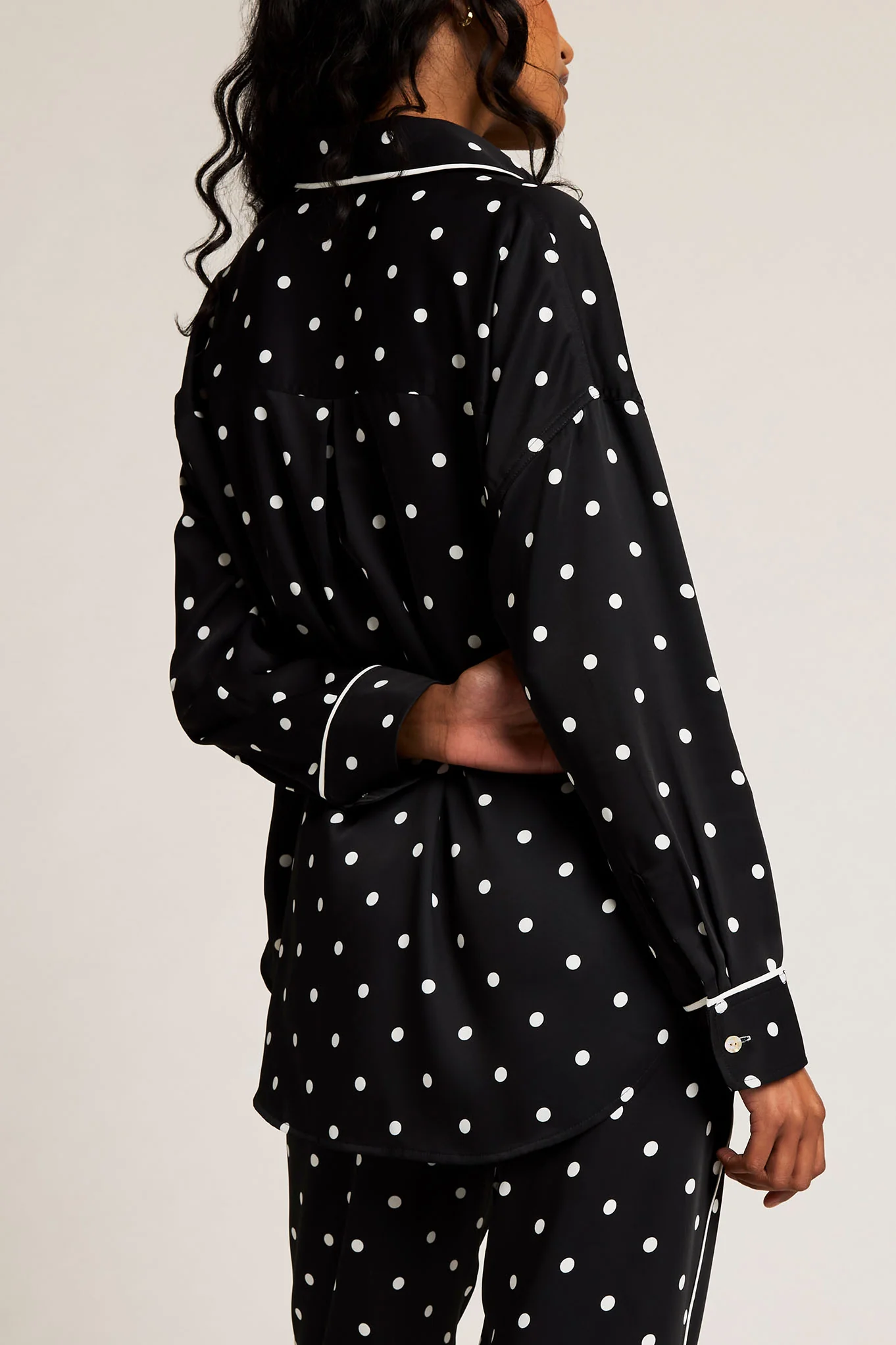 Supreme Shirt in White Dot - Image 4