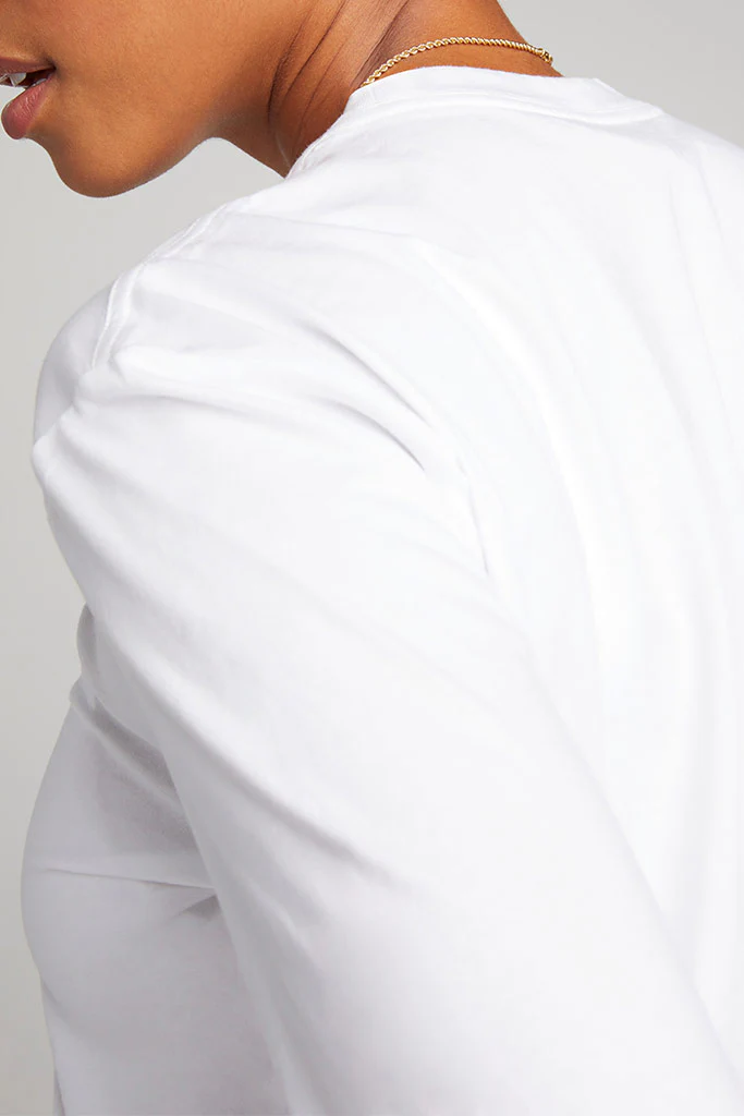 Uniform Long Sleeve in White - Image 3