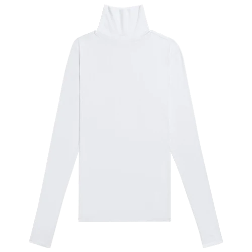 Whipped Turtleneck in White - Image 5